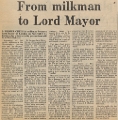19811030 SIR CHRISTOPHER LEAVER MILKMAN TO LORD MAYOR CN